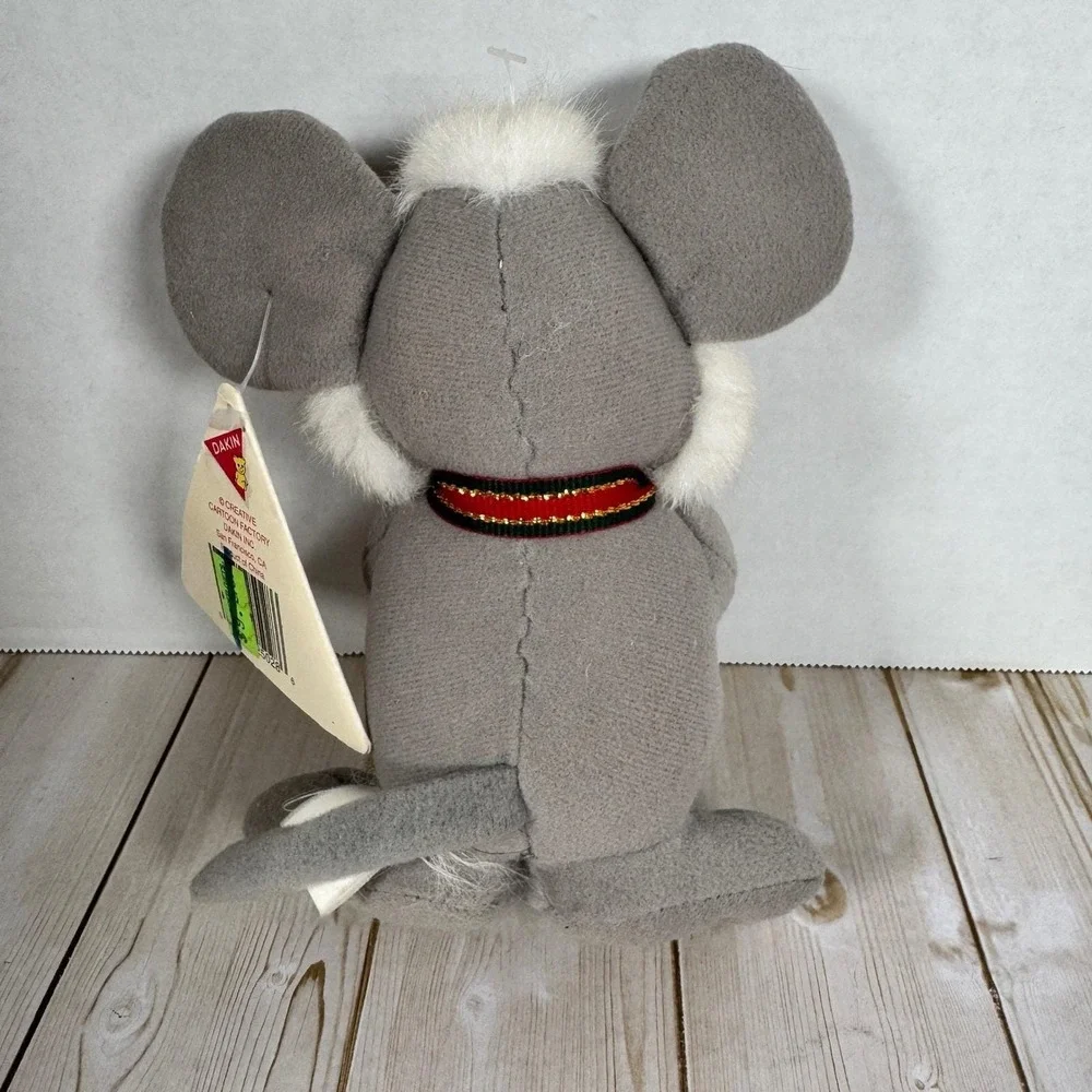Dakin Kissmas Mouse Plush Vintage Christmas‎ Kiss The Season w/Tag